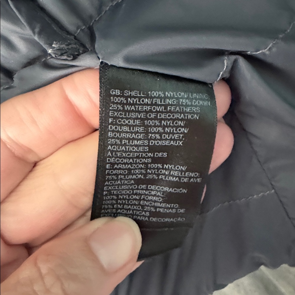 The North Face Women's Metropolis Parka 550 Gray Size Small - Picture 5 of 9